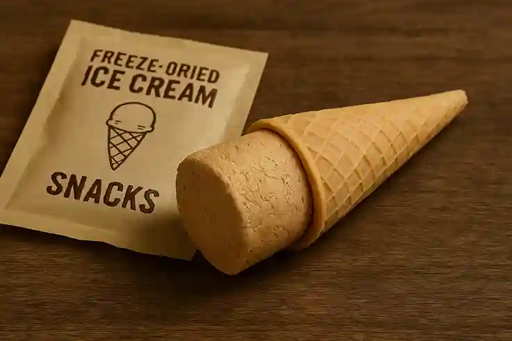 dried ice Cream